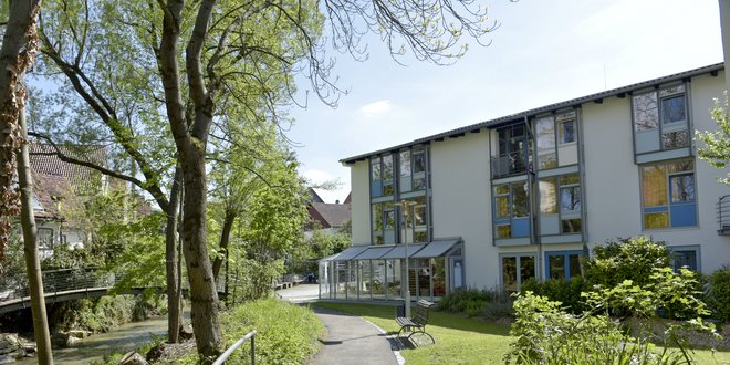 Das Haus an der Steinlach von außen